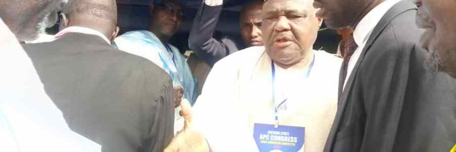 Katsina Deputy Governor Manir Yakubu at Katsina LGA Congress of APC