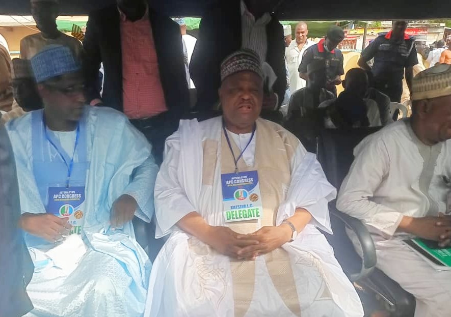 Katsina State Deputy Governor Mannir Yakubu at APC Katsina LGA Congress