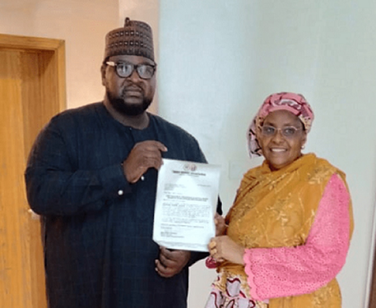 Wife of Katsina state Deputy Governor Hajiya Mariya Buhari