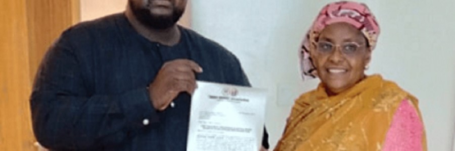 Wife of Katsina state Deputy Governor Hajiya Mariya Buhari