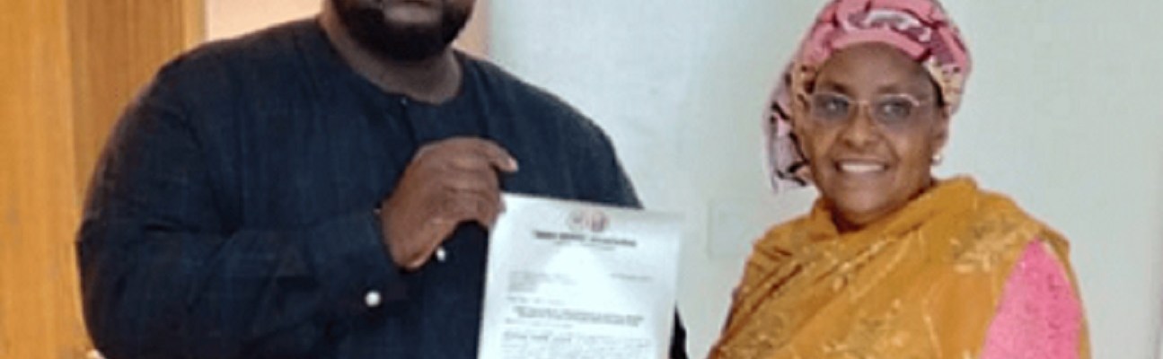 Wife of Katsina state Deputy Governor Hajiya Mariya Buhari