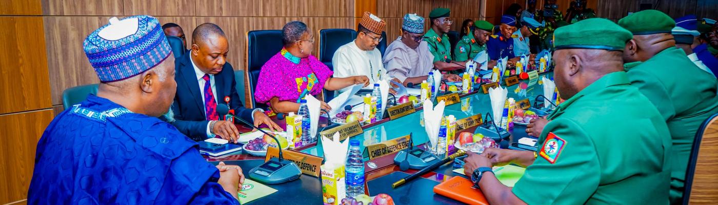 Minister Badaru Holds Operational Brief With Chief Of Defence Staff And Service Chiefs To Address National Security Situation