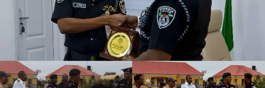 CP Martin Nwogoh Visits CP Enugu and Police Hangar