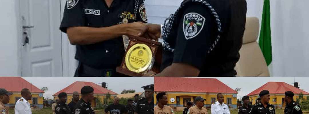 CP Martin Nwogoh Visits CP Enugu and Police Hangar