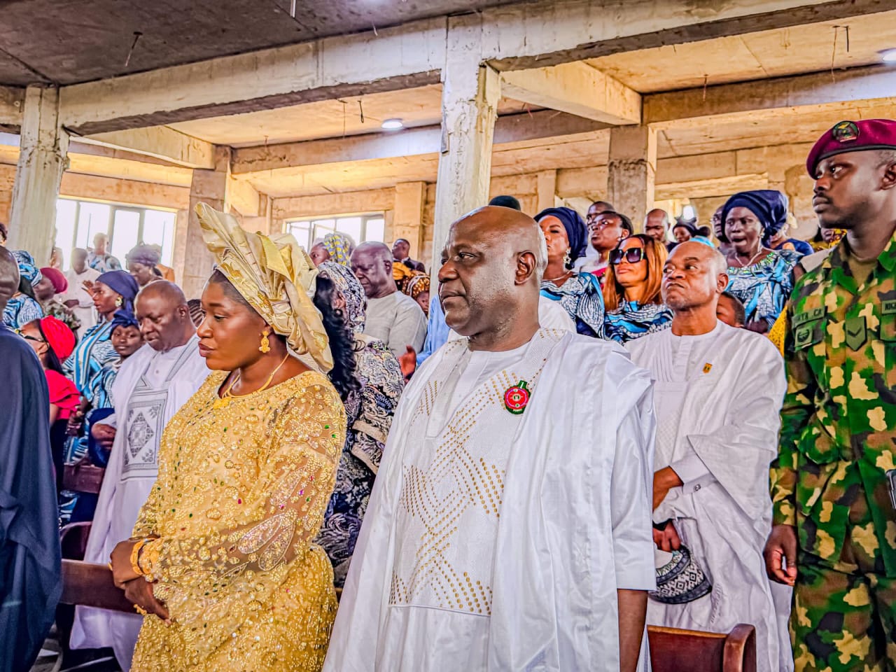 Defence Permanent Secretary, Richard Pheelangwa, Celebrates Son’s Wedding in Abuja